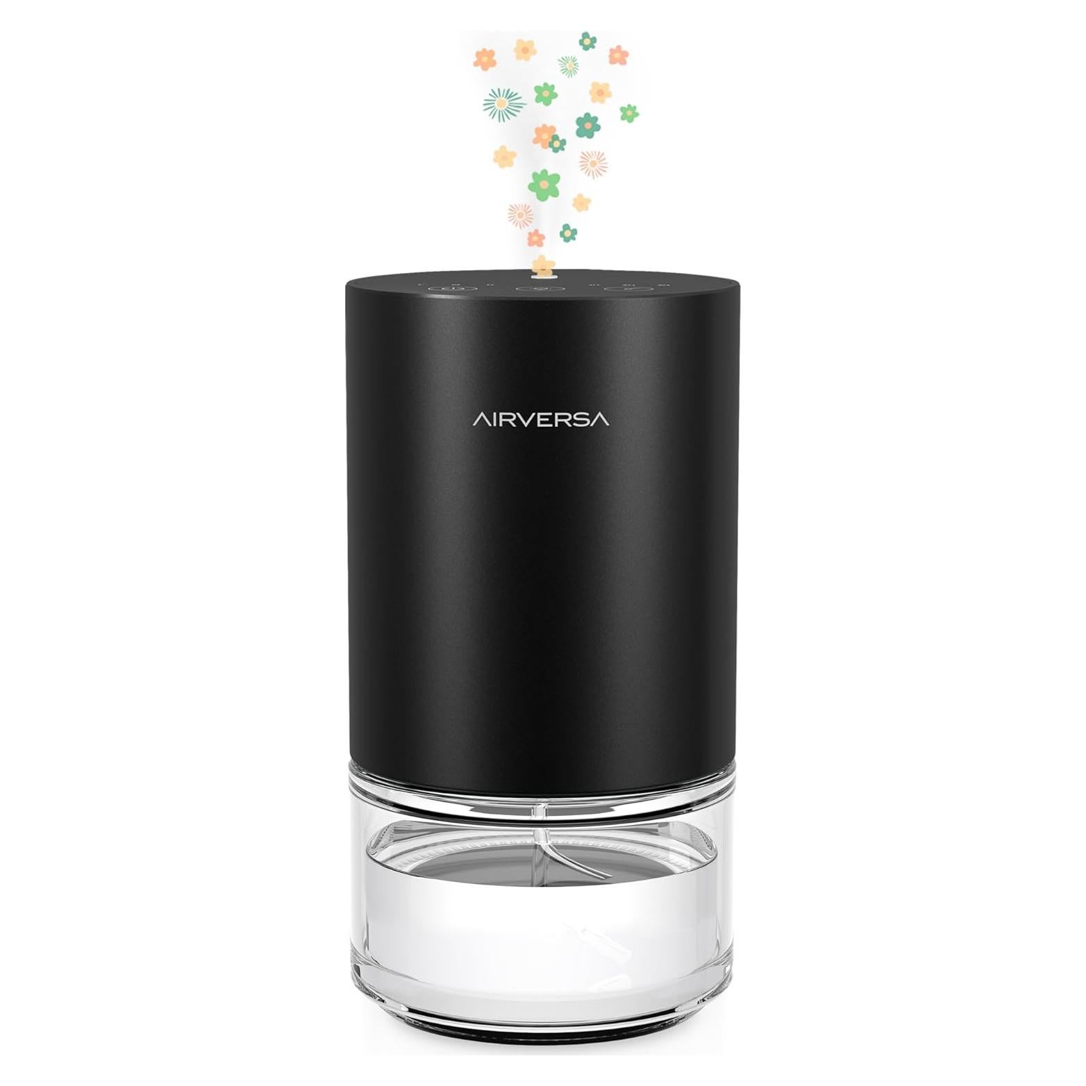 Difusor de Aceite Esencial Airversa AN9 100ml Portátil Negro
