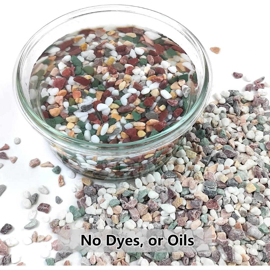 Grava Decorativa YISZM 2kg para Suculentas y Cactus