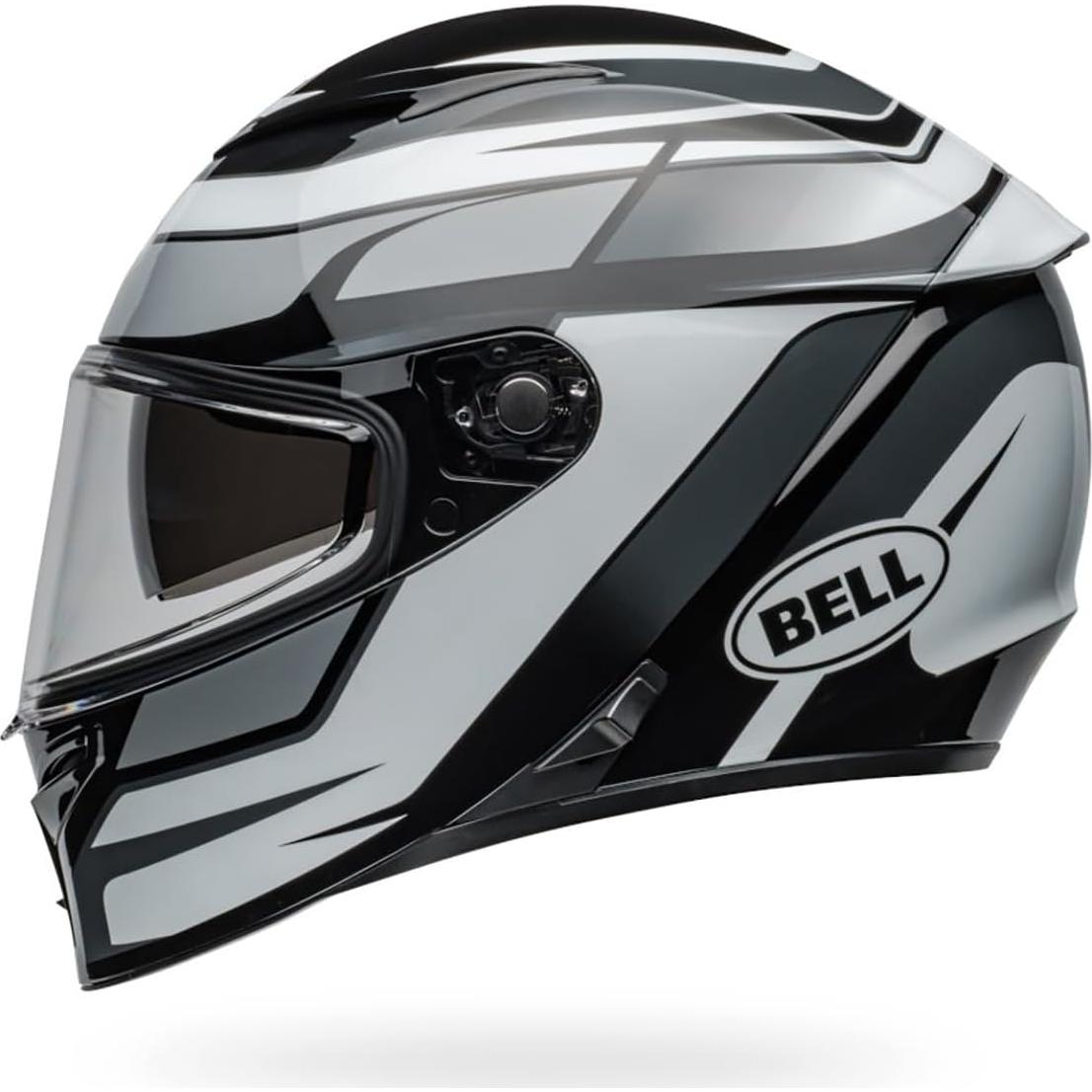 Casco BELL Lithium MIPS Brillo Podium Negro/Blanco Grande