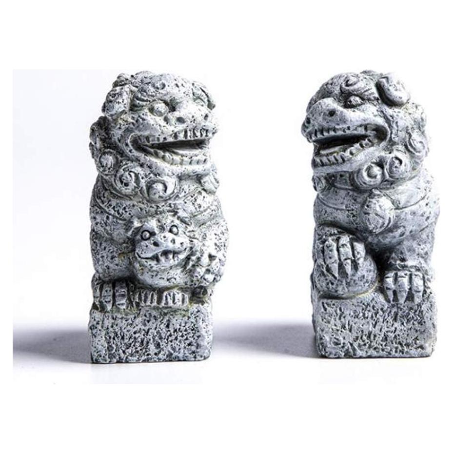 Decoraciones para Acuarios Smoothedo-Pets Mini León 5cm Set de 2