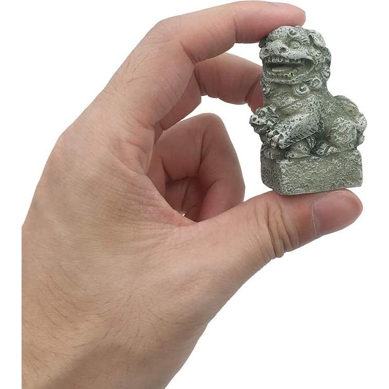 Decoraciones para Acuarios Smoothedo-Pets Mini León 5cm Set de 2