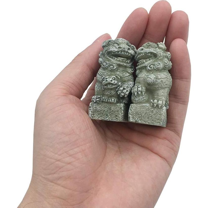 Decoraciones para Acuarios Smoothedo-Pets Mini León 5cm Set de 2