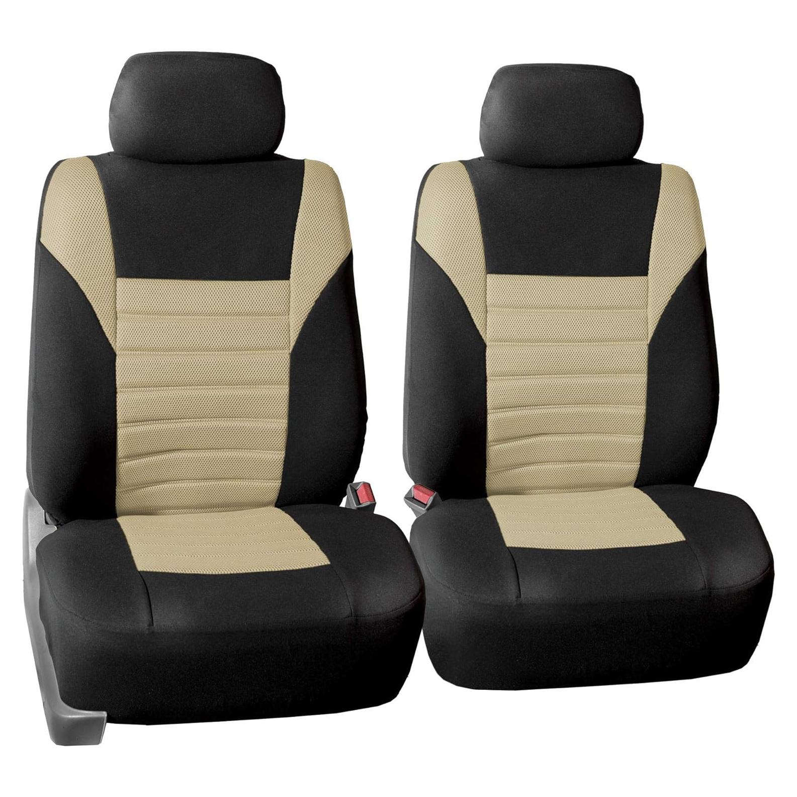 Cubiertas de Asiento TLH Beige 3D Air Mesh Universales