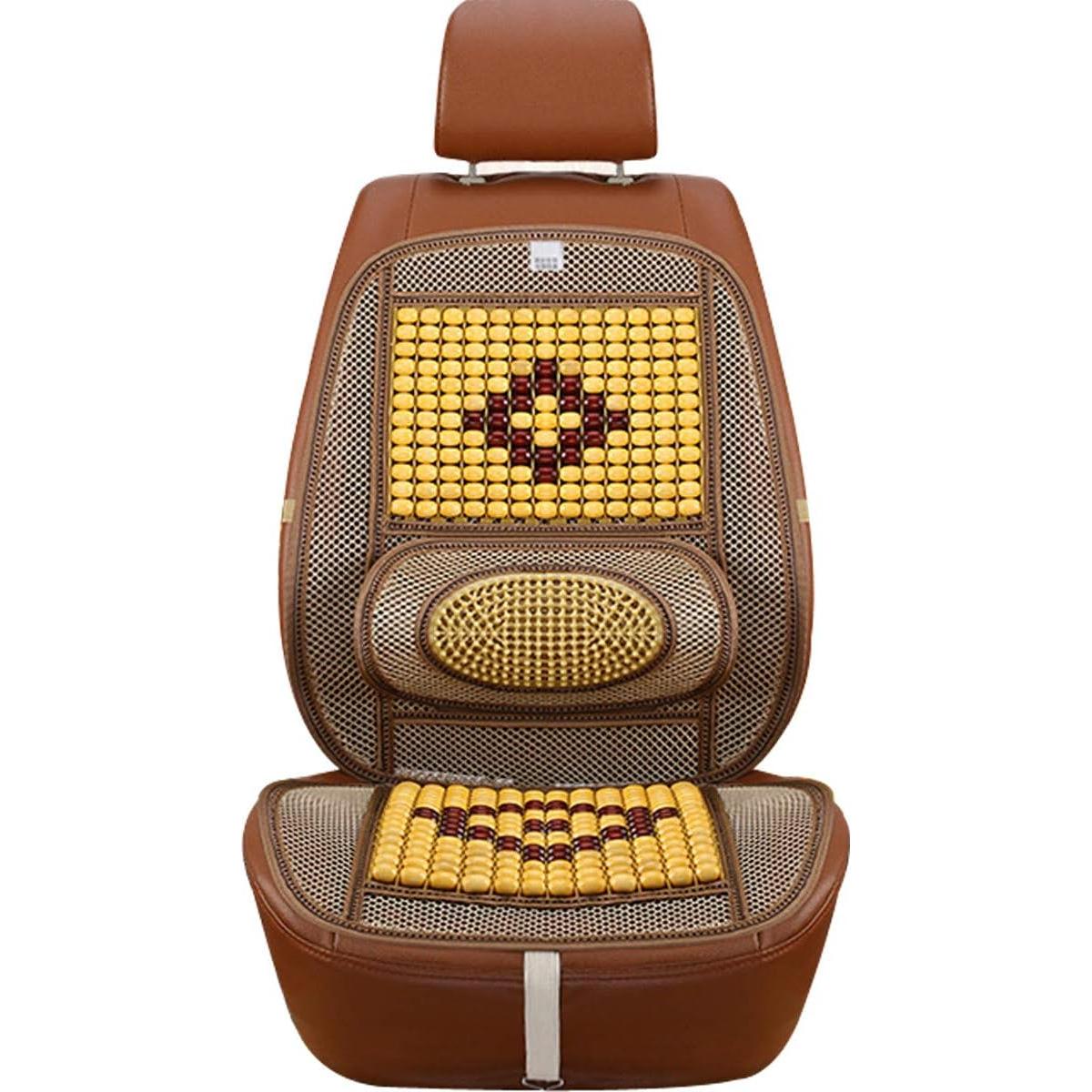 Funda de Asiento de Coche LKXHarleya con Masaje y Soporte Lumbar