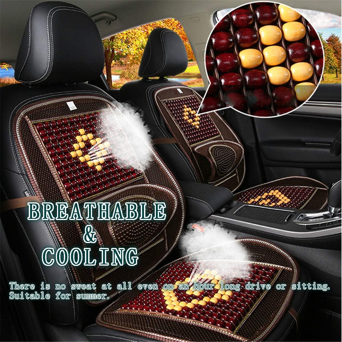 Funda de Asiento de Coche LKXHarleya con Masaje y Soporte Lumbar