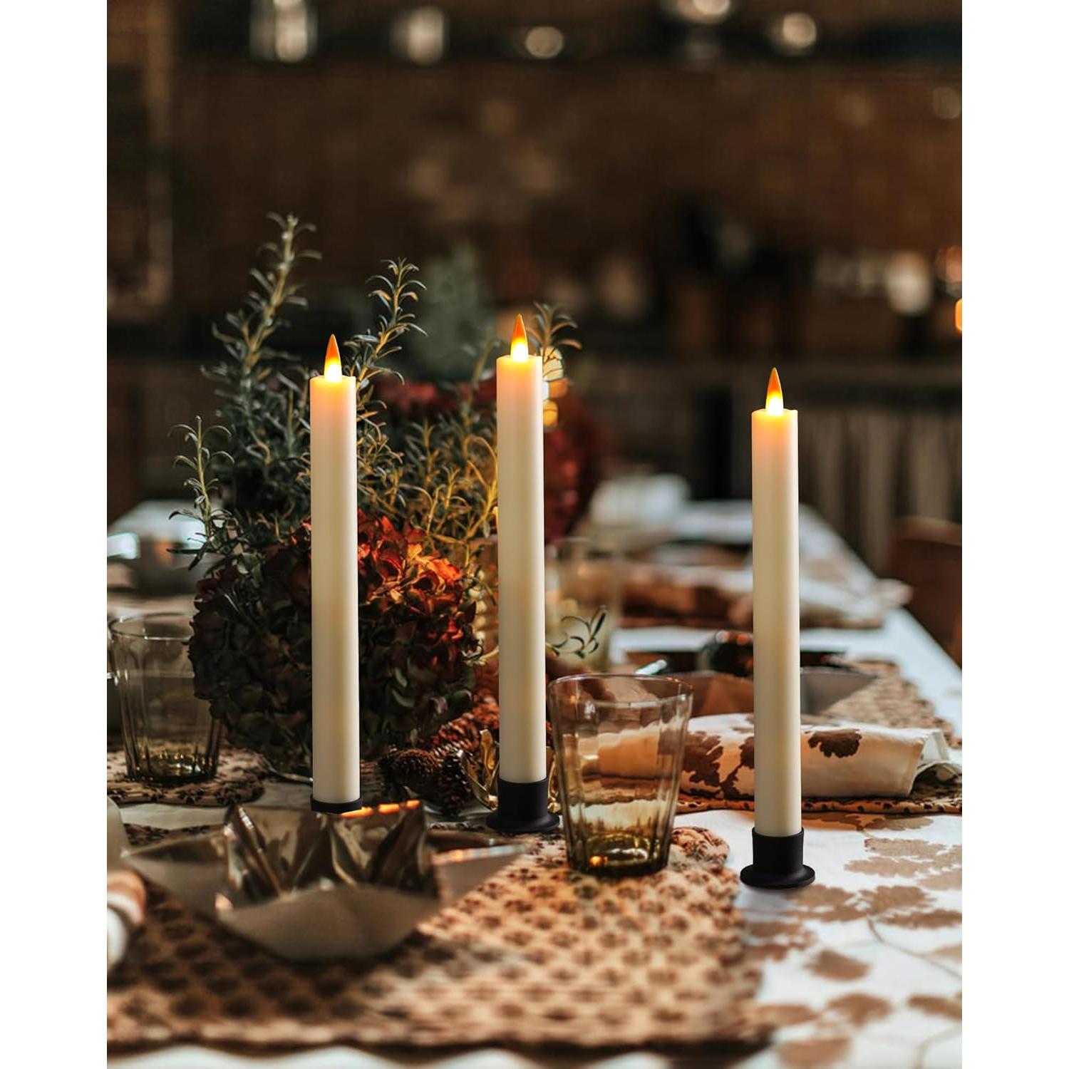 Velas LED sin llama Da by 3 con control remoto y temporizador