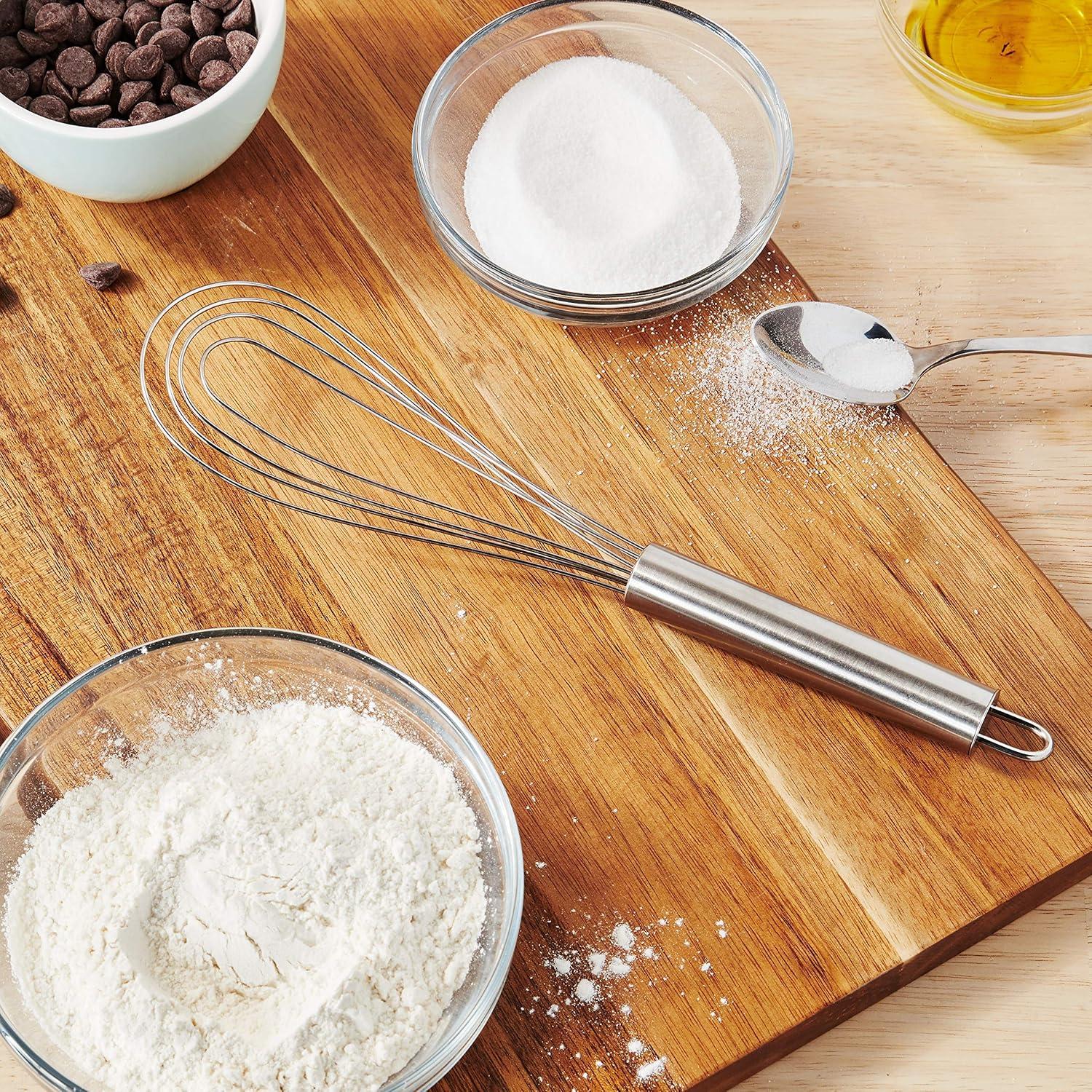 Batidor Plano de Salsa Fox Run 26.67 cm Acero Inoxidable