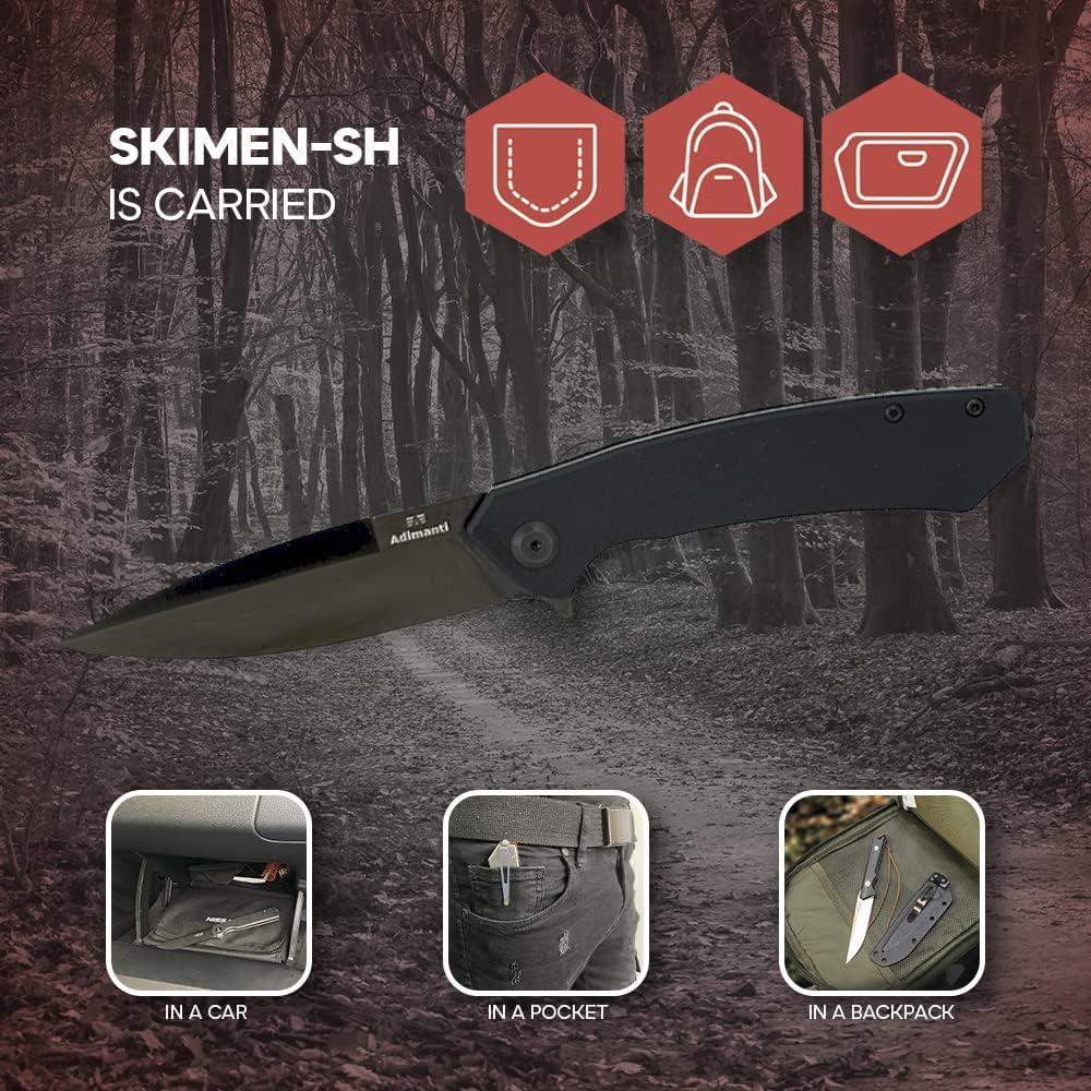 Cuchillo Plegable Firebird Adimanti Skimen G10 Acero D2 20.5cm