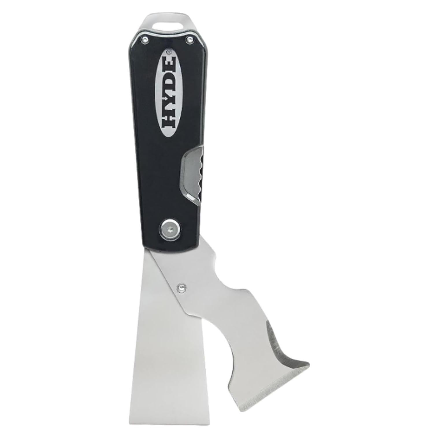 Herramienta de Pintor Plegable Hyde 5-en-1 Acero Inoxidable