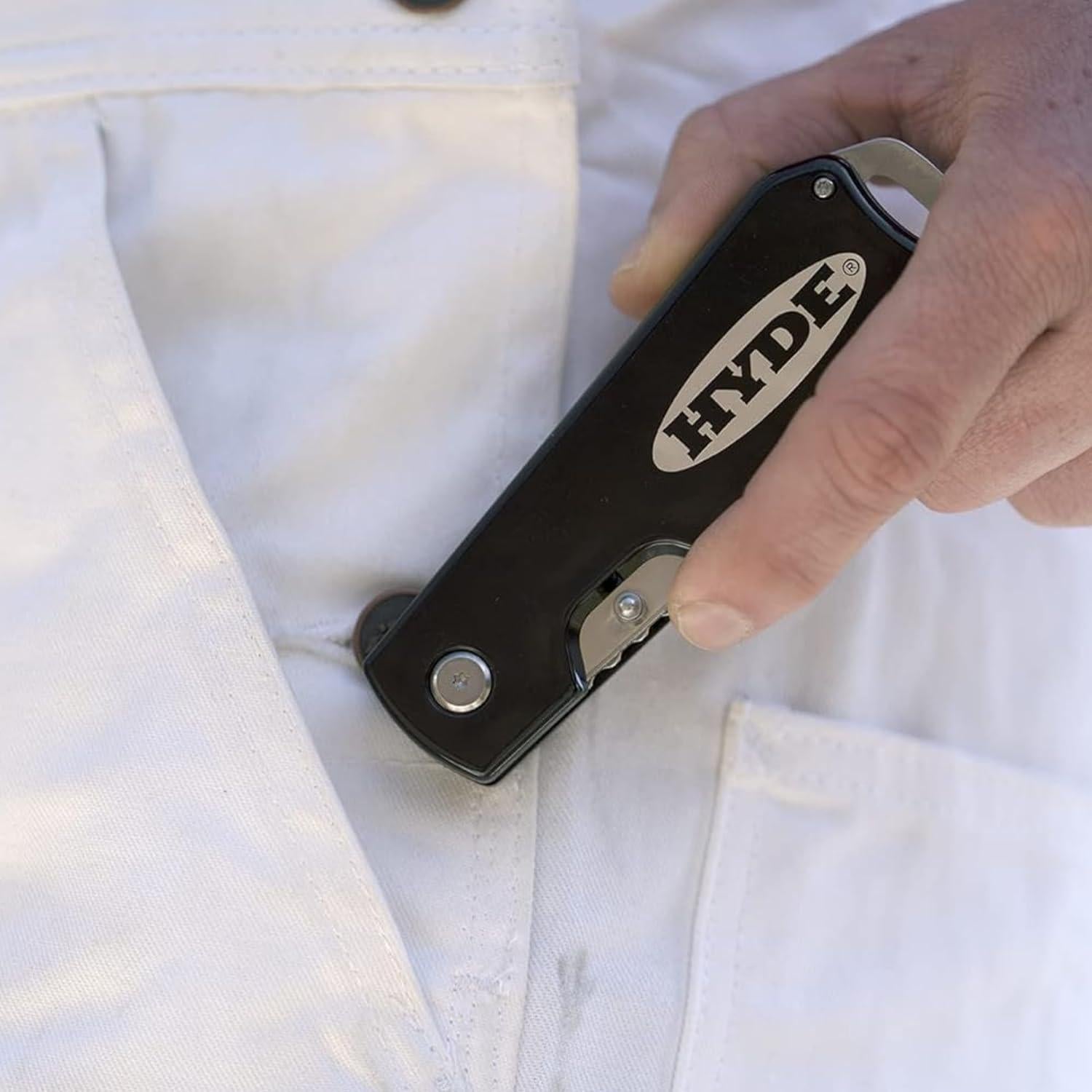 Herramienta de Pintor Plegable Hyde 5-en-1 Acero Inoxidable