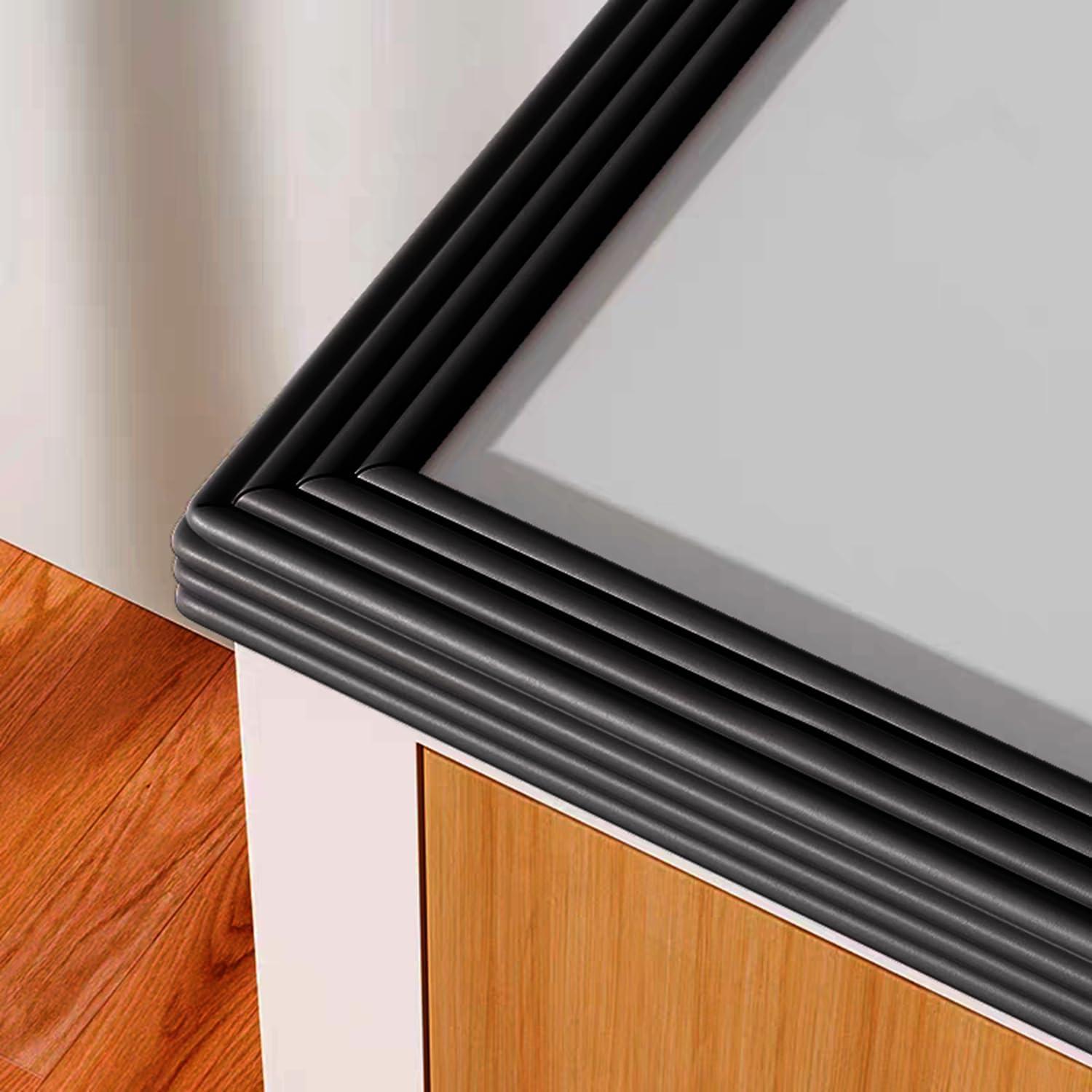 Protector de Bordes y Esquinas M2cbridge 2m Negro Seguridad Bebés