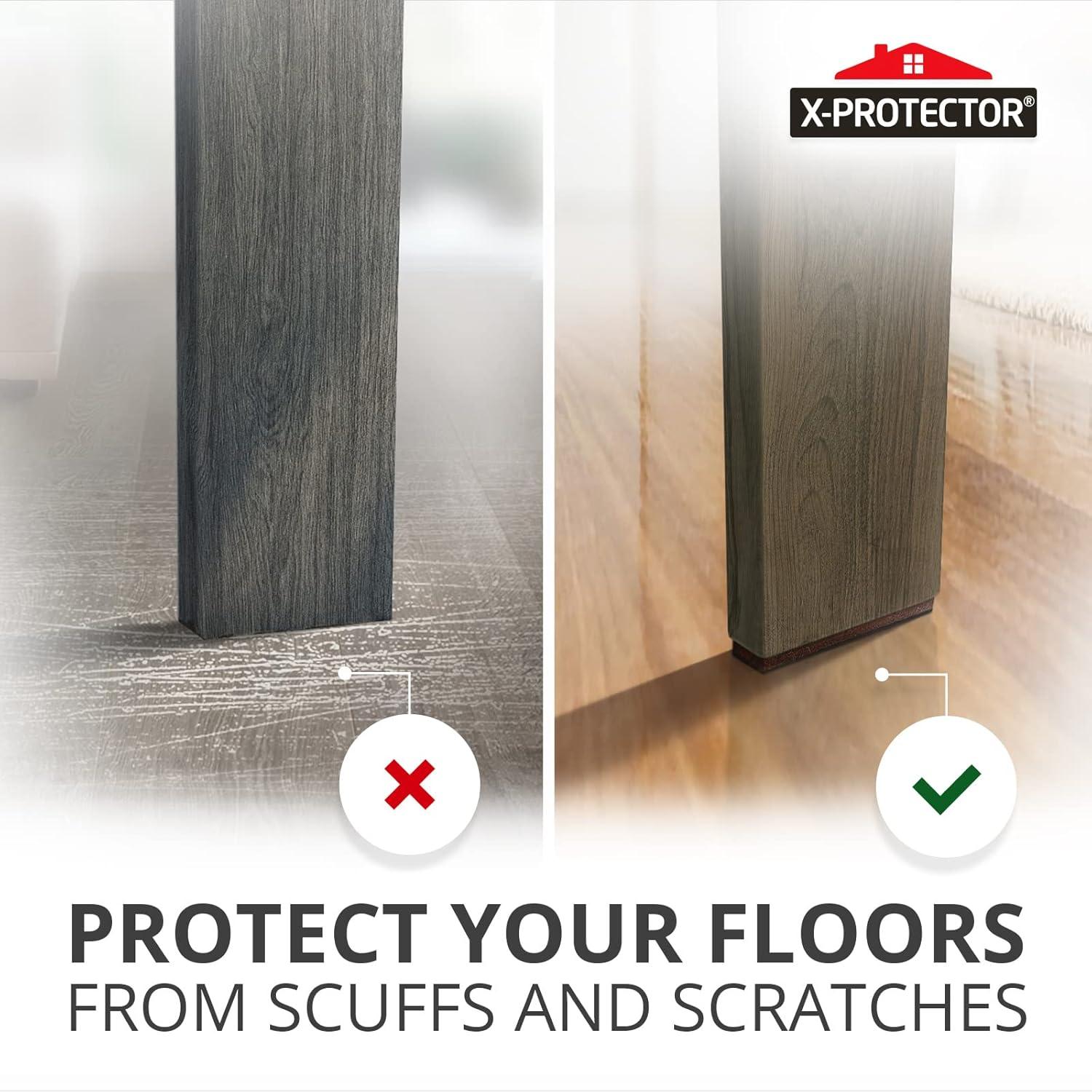 Almohadillas Antideslizantes X-PROTECTOR 8 Pcs 2.54x10.16 cm