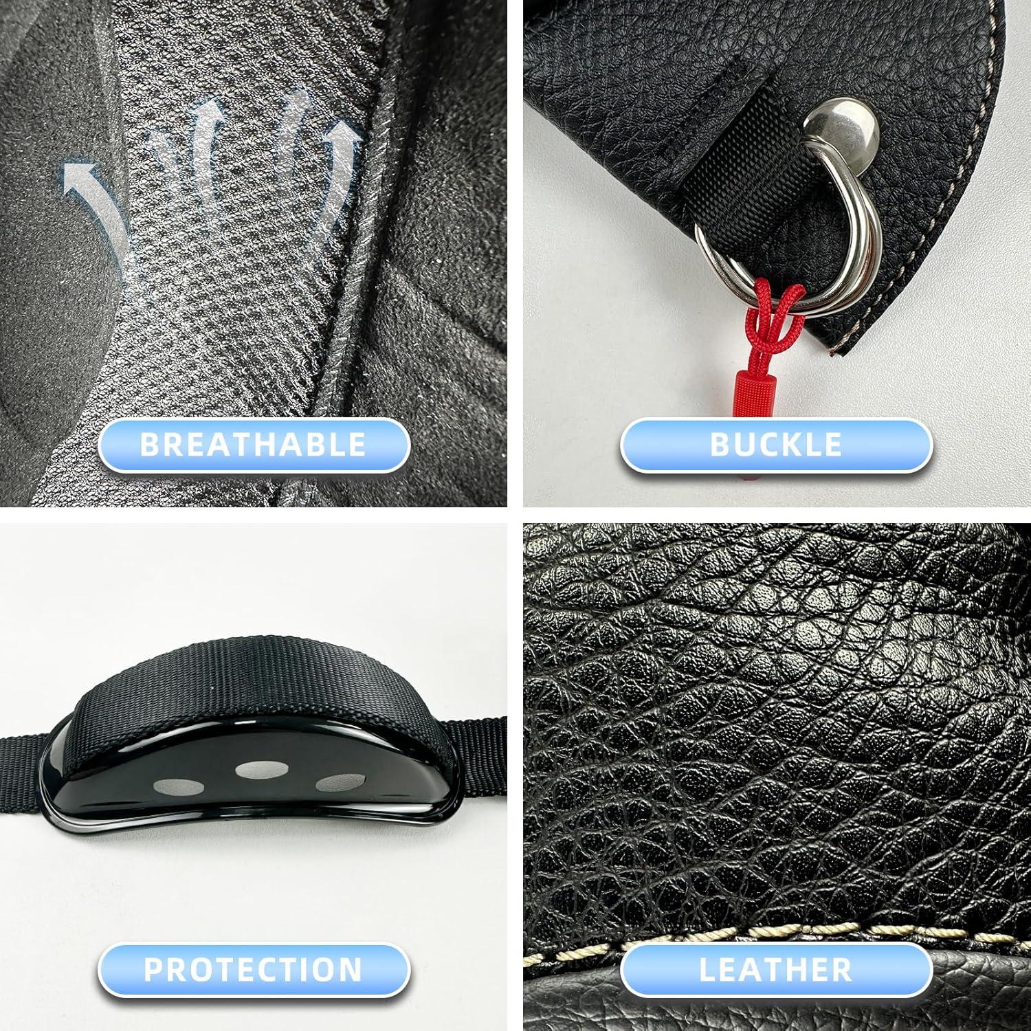 Casco de motocicleta SanQing retro media cara negro mate