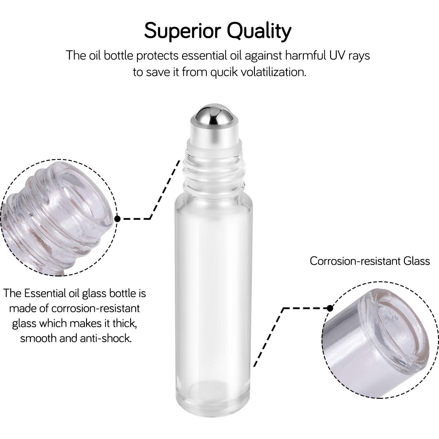 Set de 12 Botellas de Aceite Esencial 10 ml PrettyCare