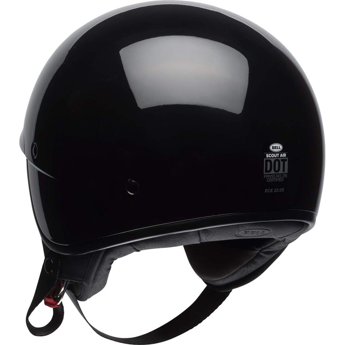 Casco Bell Scout Air Unisex Negro Brillante 900g