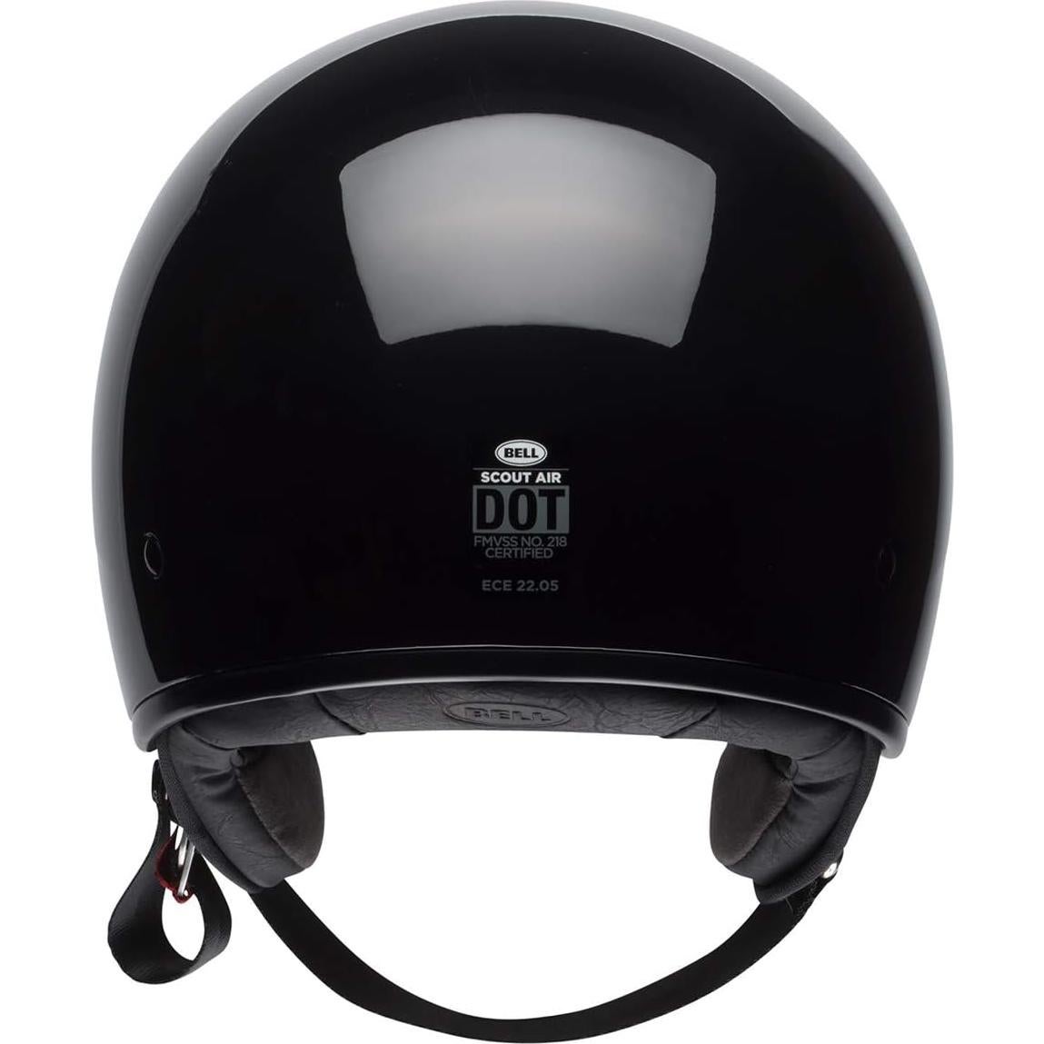 Casco Bell Scout Air Unisex Negro Brillante 900g