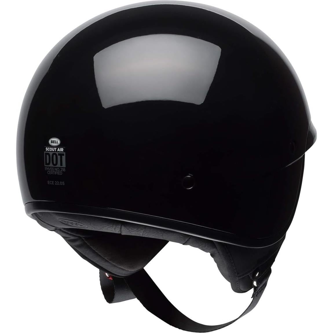 Casco Bell Scout Air Unisex Negro Brillante 900g