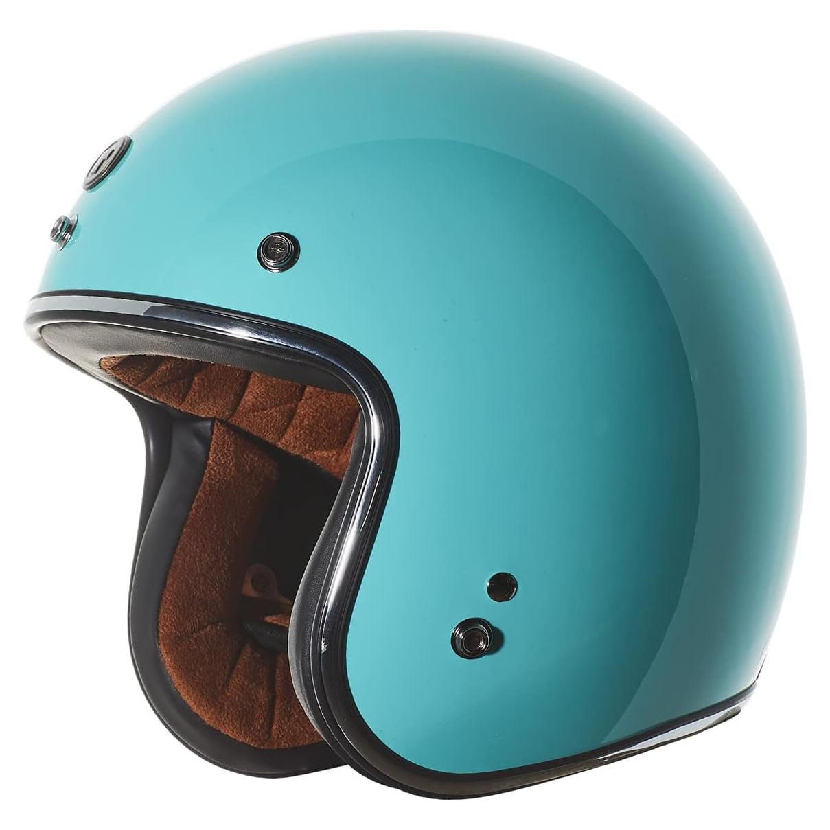 Casco Abierto TORC T50 Del Mar Azul Huevo Pequeño