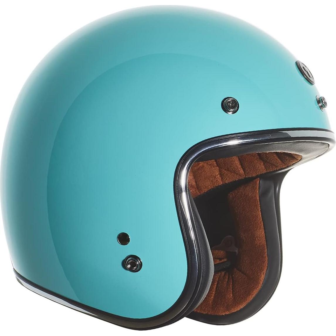 Casco Abierto TORC T50 Del Mar Azul Huevo Pequeño