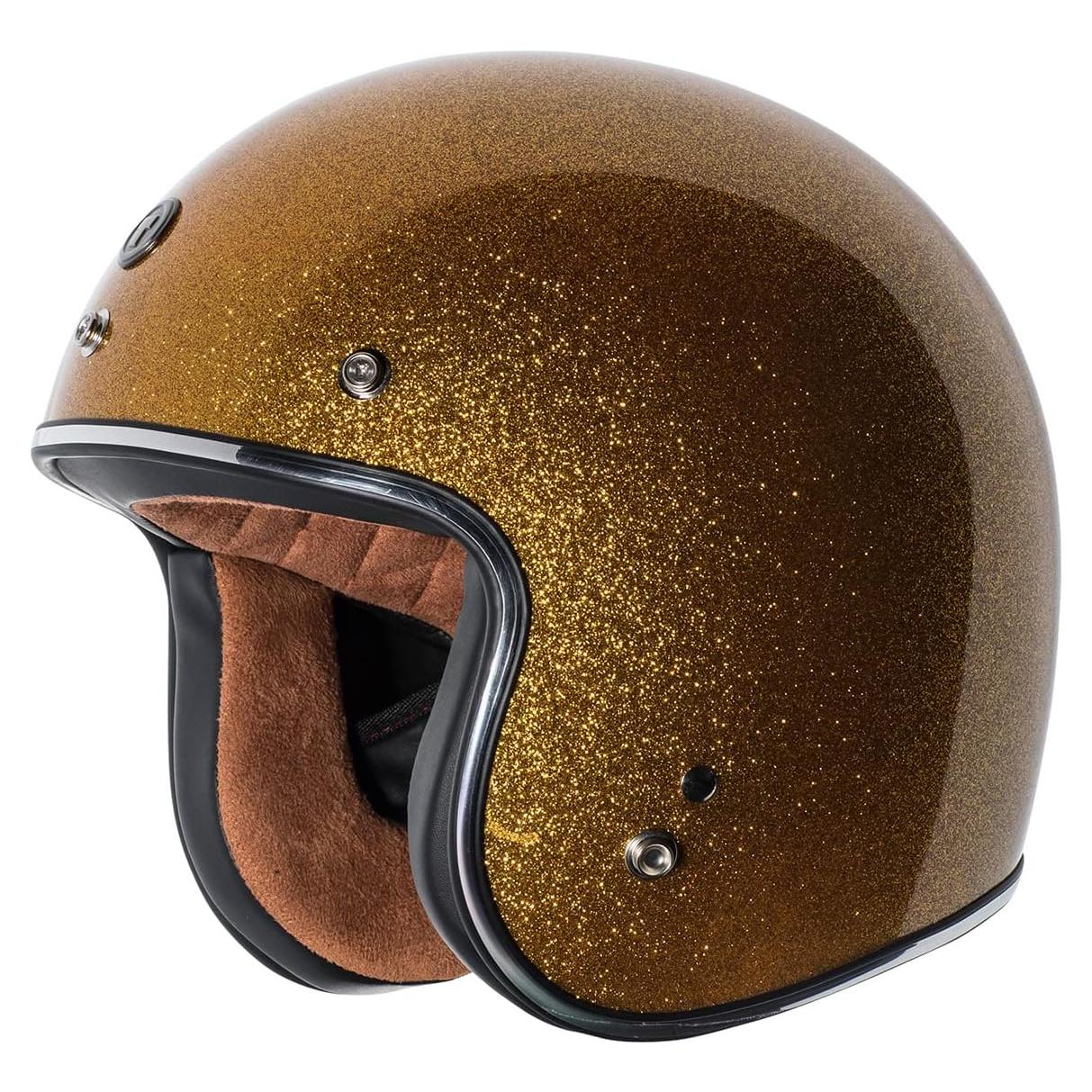 Casco Abierto TORC T50 Del Mar 3/4 Unisex Oro