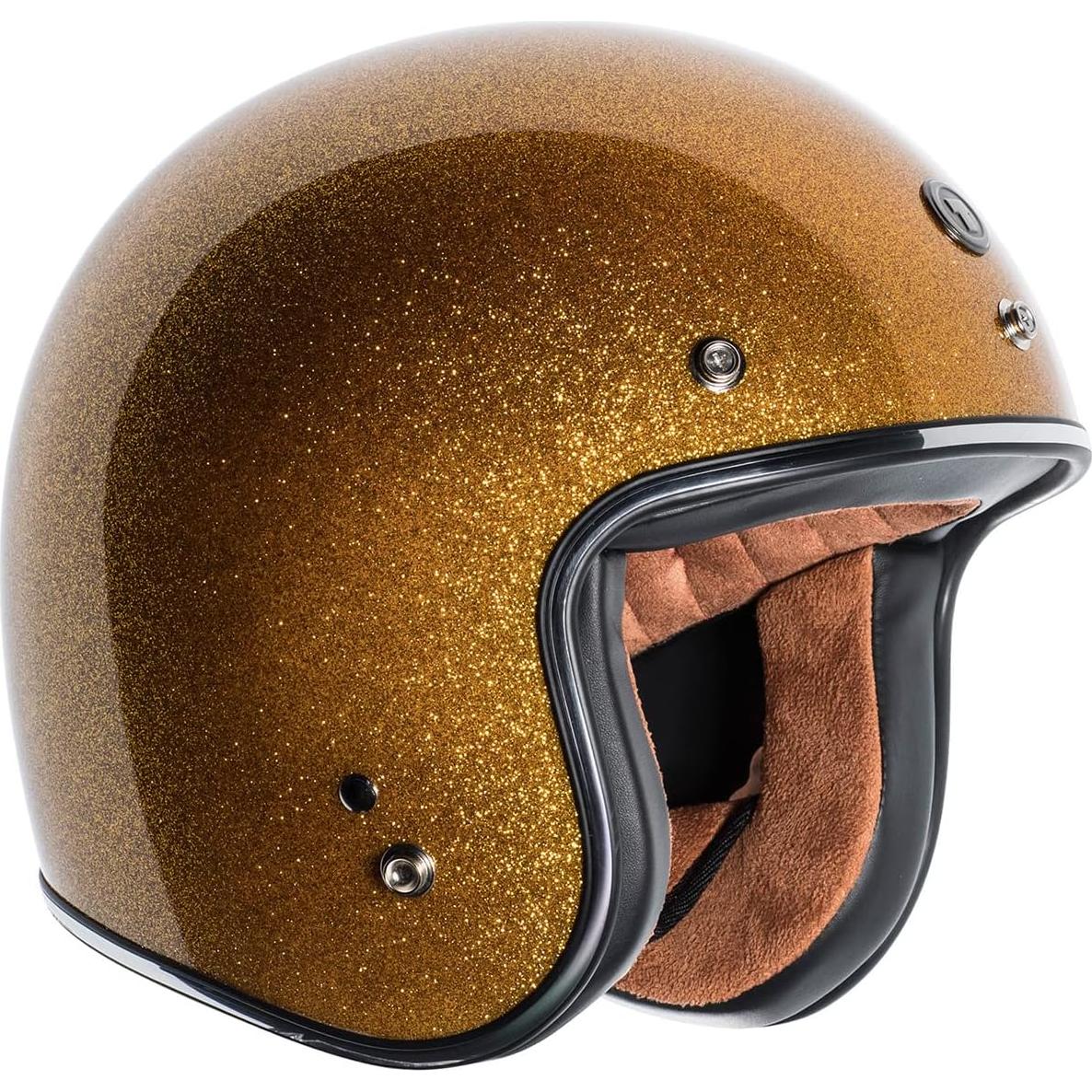 Casco Abierto TORC T50 Del Mar 3/4 Unisex Oro
