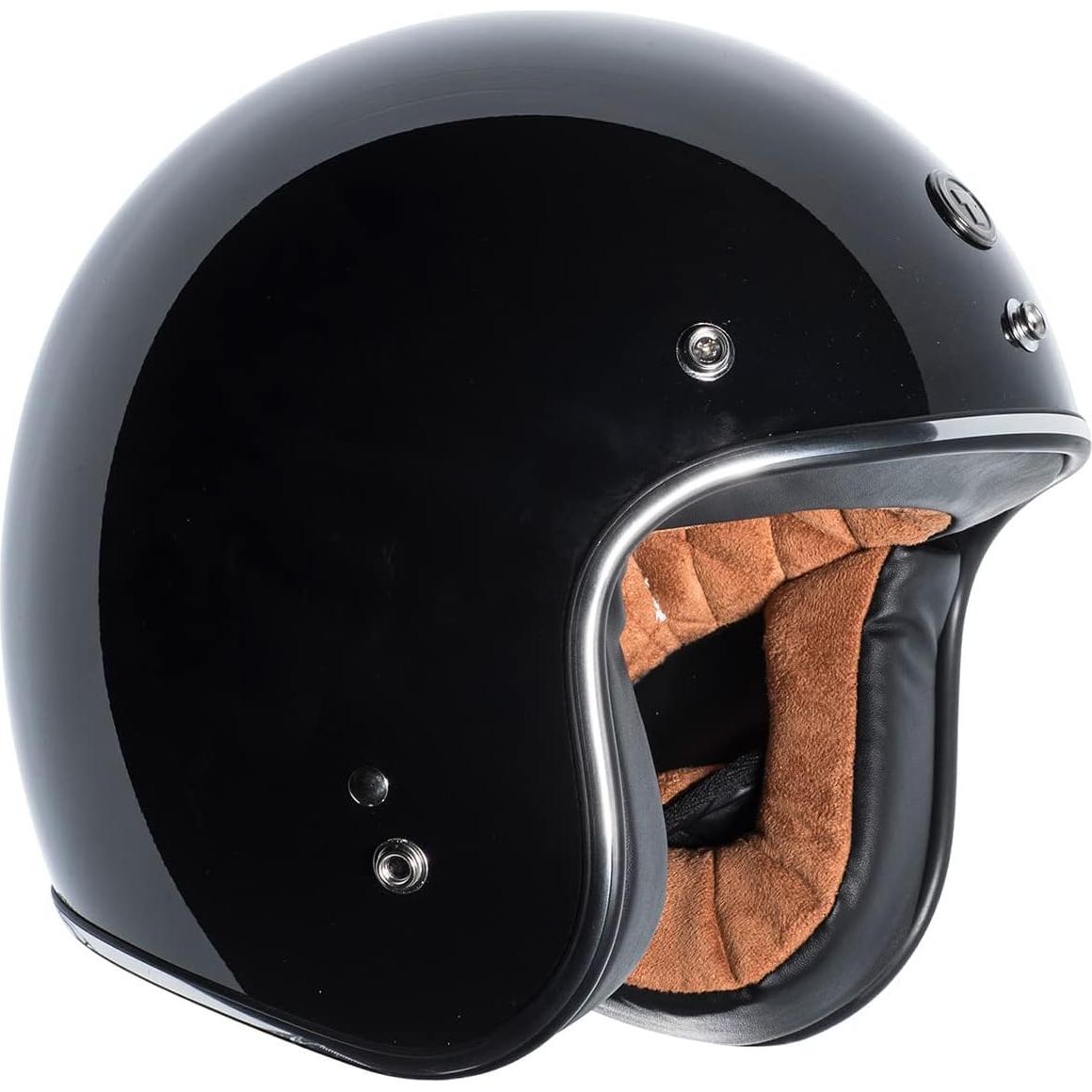 Casco Abierto TORC T50 Del Mar Negro X-Pequeño