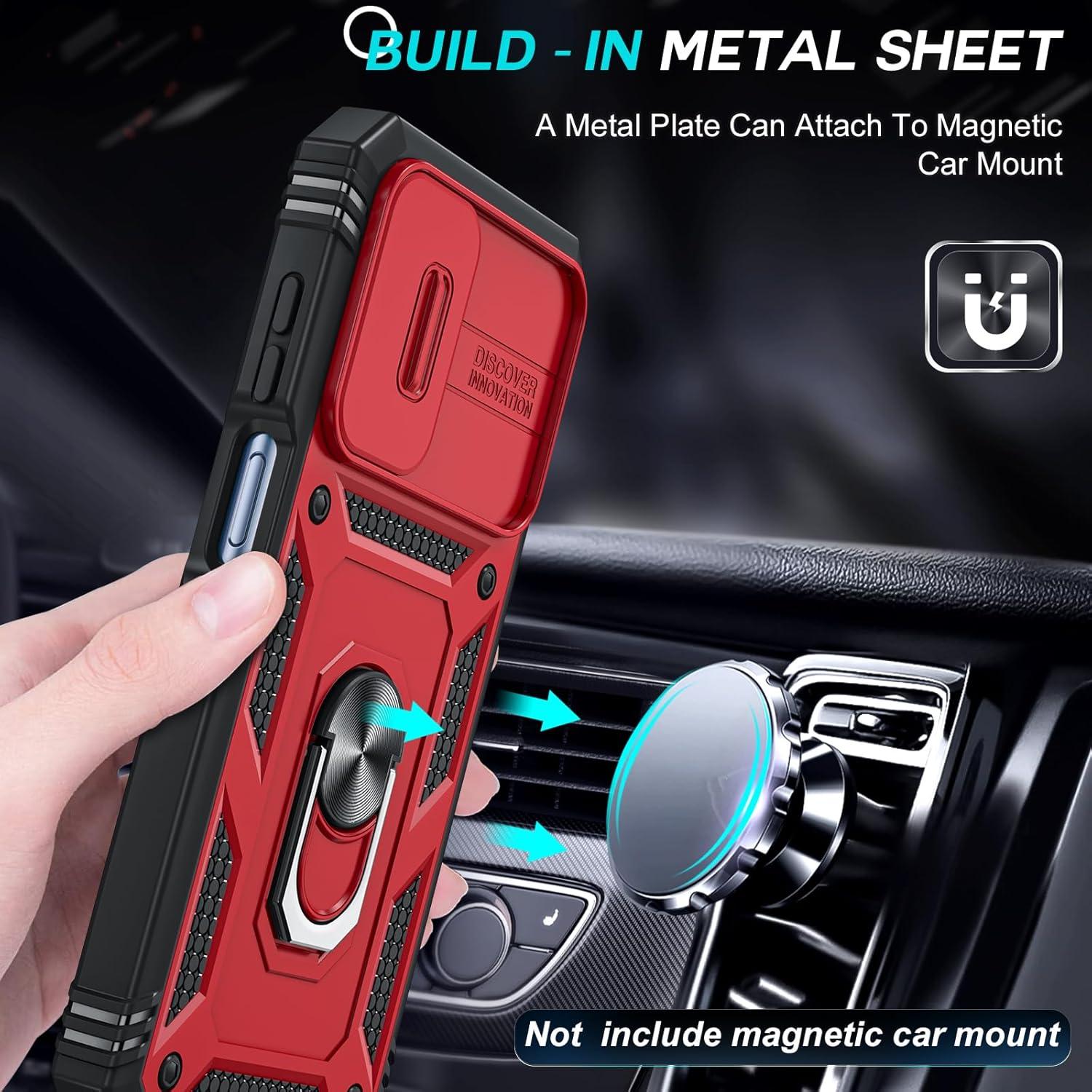 Funda LeYi para Samsung Galaxy A15 5G con Protector