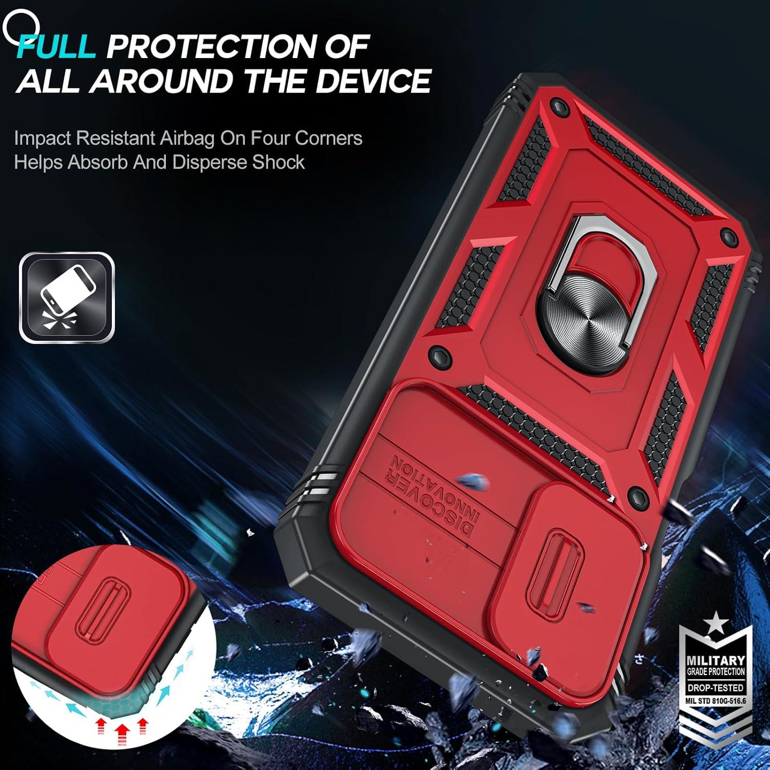 Funda LeYi para Samsung Galaxy A15 5G con Protector