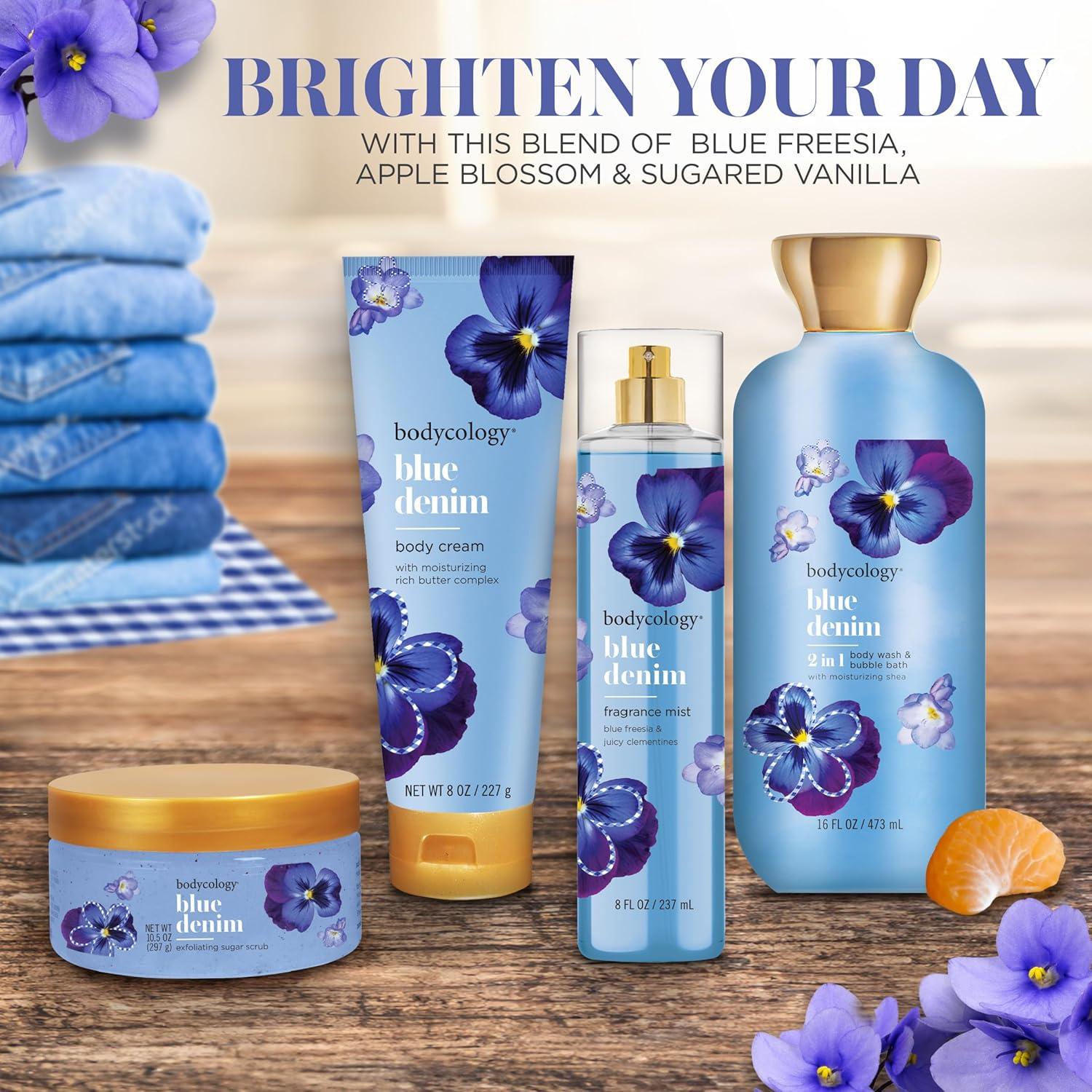 Crema Corporal Bodycology Denim Azul 226.8 g Hidratante