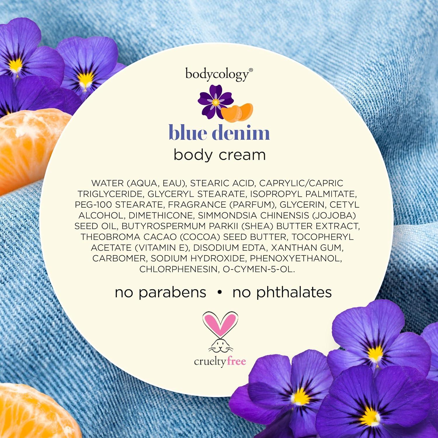 Crema Corporal Bodycology Denim Azul 226.8 g Hidratante