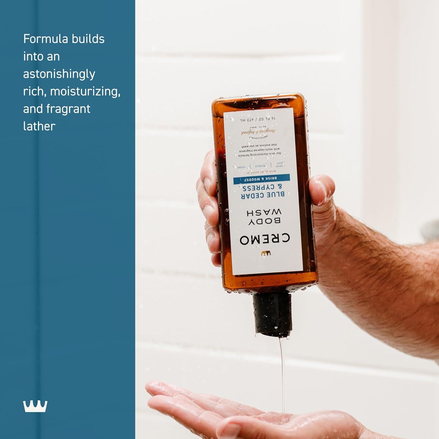 Gel de Ducha para Hombres Cremo 473 ml Aroma Boscoso