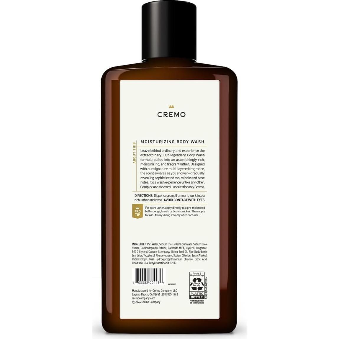 Gel de Ducha para Hombres Cremo 473 ml Aroma Boscoso