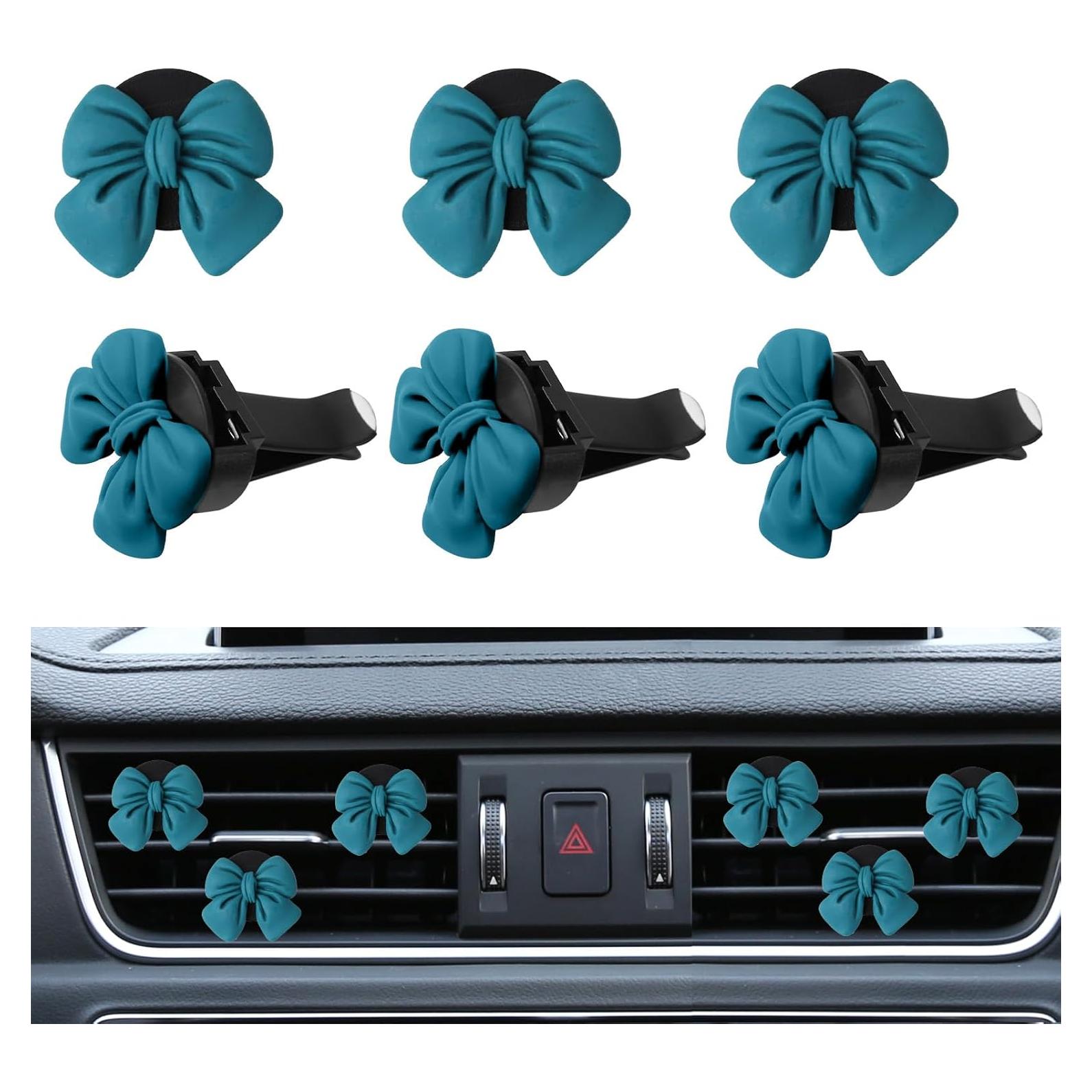 6 Clips Ambientadores para Auto Wuyaoyao - Lazo Azul