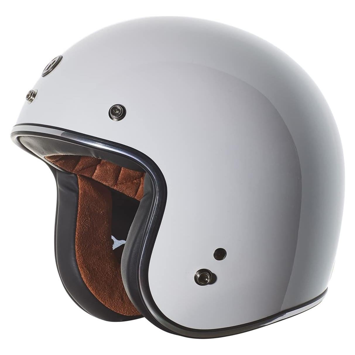 Casco TORC T50C Abierto 3/4 Motocicleta Gráfico Blanco