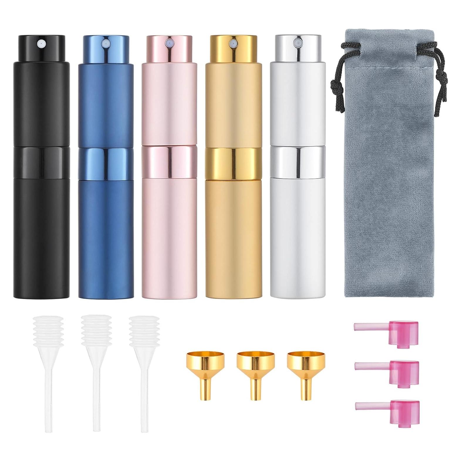 Atomizador de Perfume Rellenable Tekson 8ml - 5 Colores