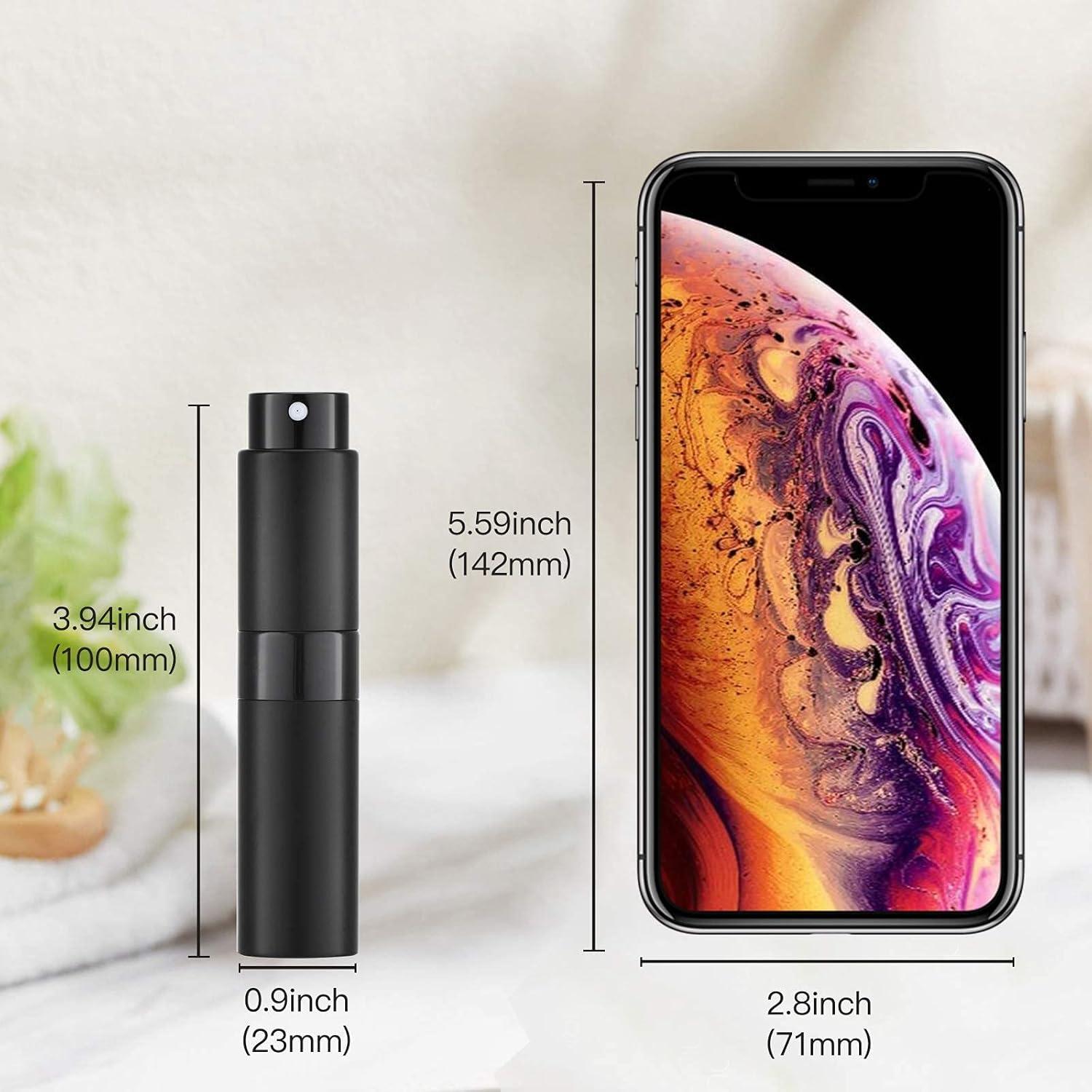 Atomizador de Perfume Rellenable Tekson 8ml - 5 Colores