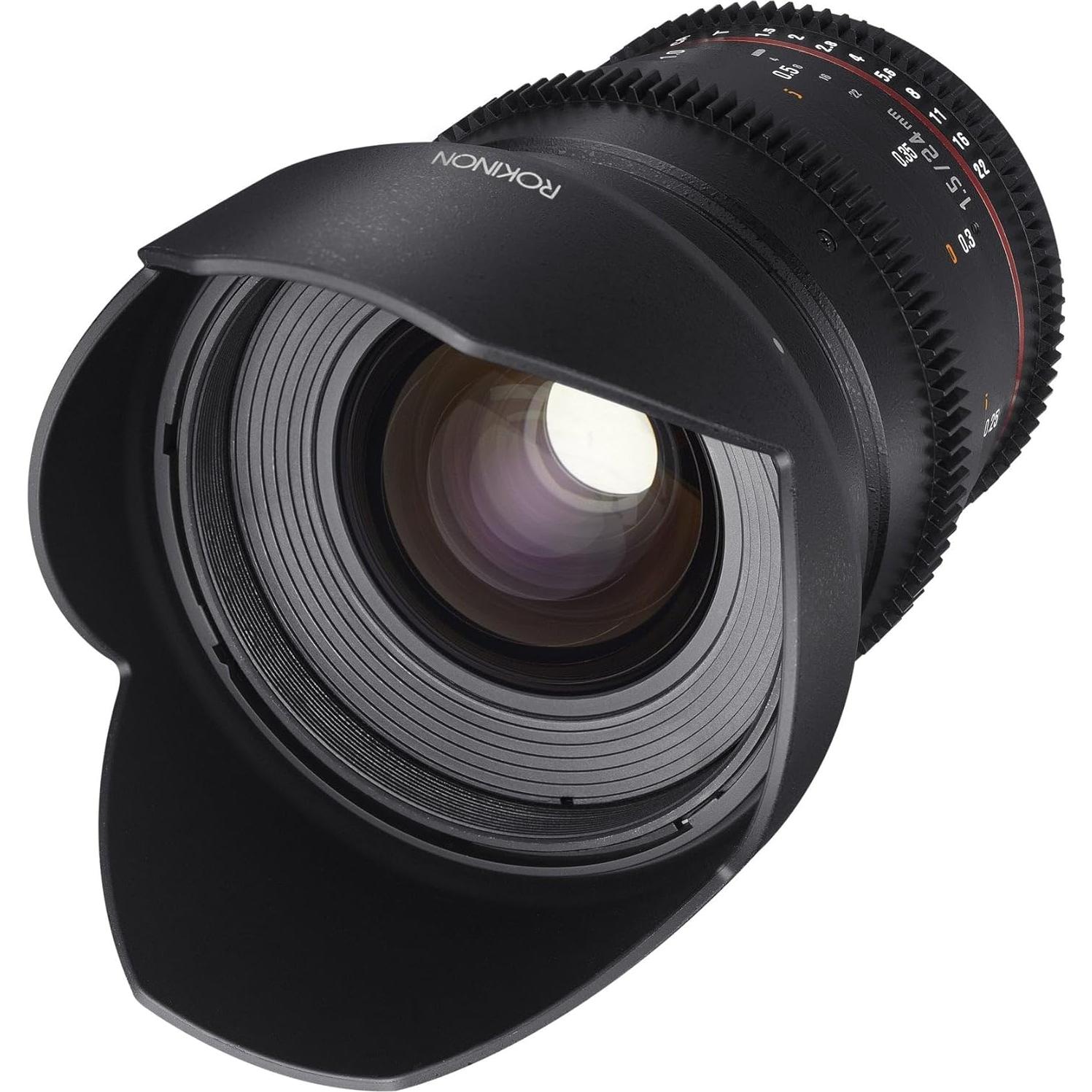 Lente Cine Rokinon DS 24mm T1.5 para Canon EF