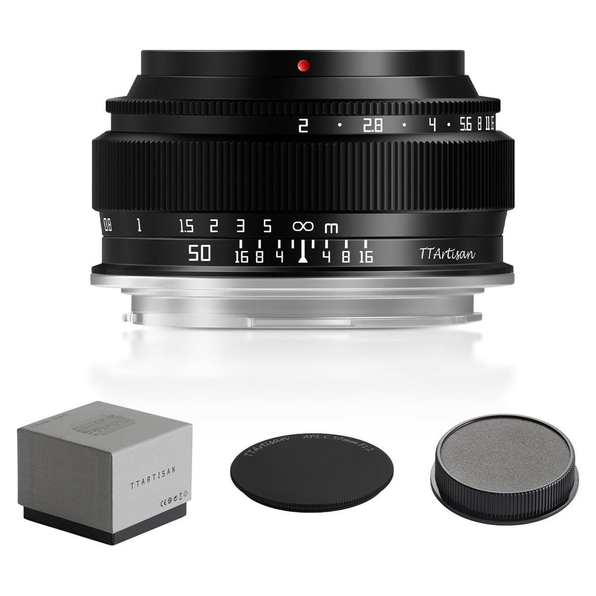 Lente TTArtisan 50mm F2 Enfoque Manual Montura L Compacto