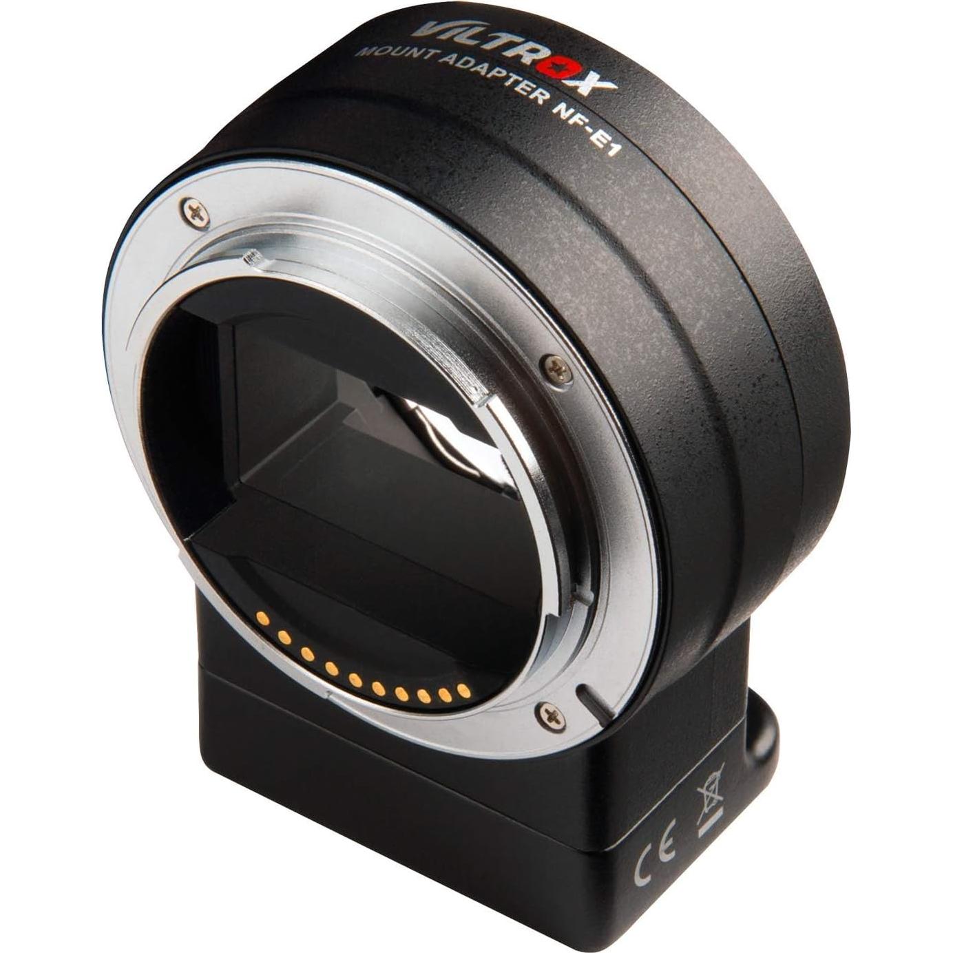 Adaptador Viltrox NF-E1 para Lentes Nikon F a Sony E