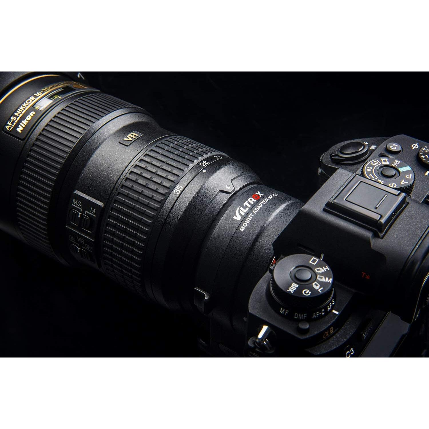 Adaptador Viltrox NF-E1 para Lentes Nikon F a Sony E