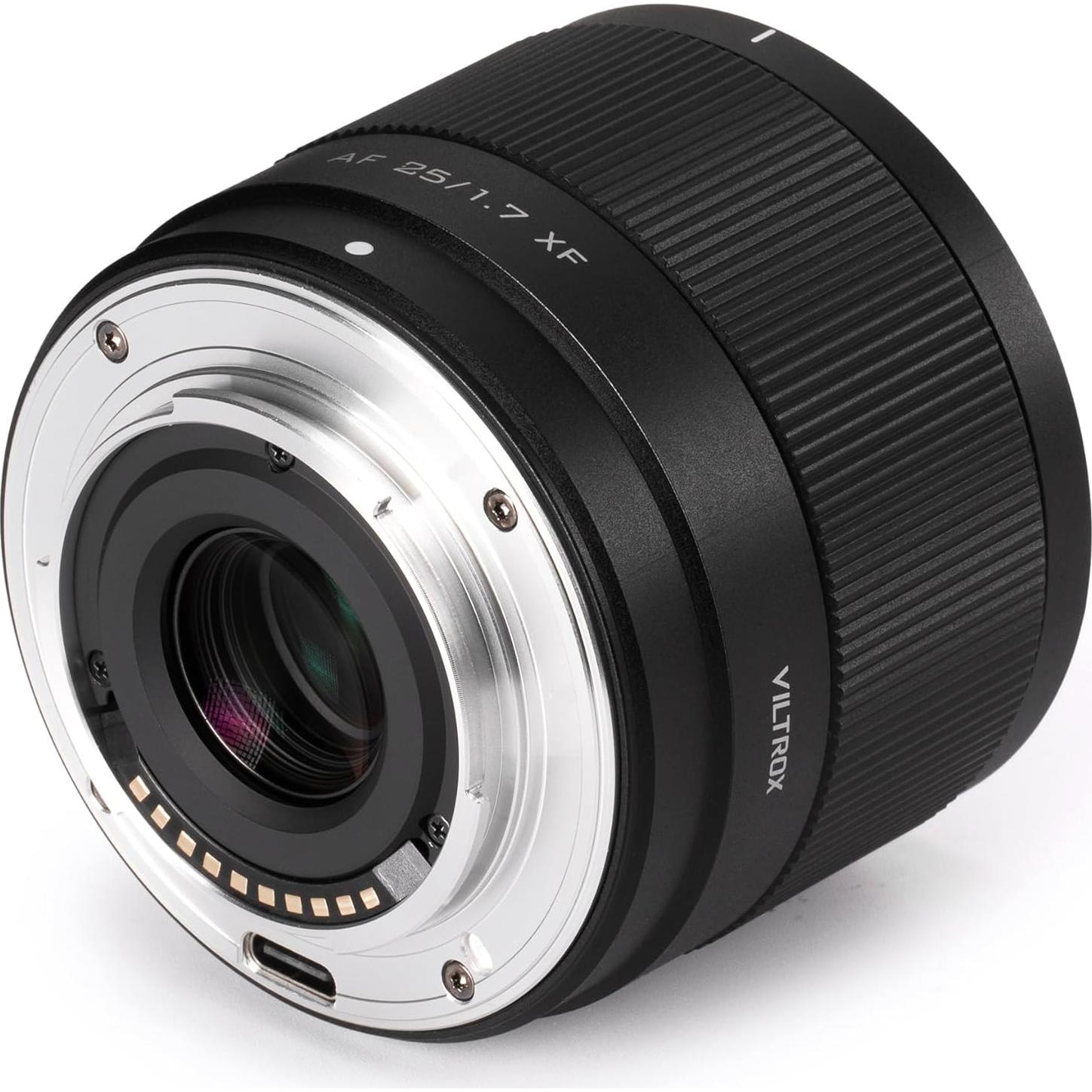 Lente VILTROX 25mm F1.7 APS-C para Montura X - Autofocus STM
