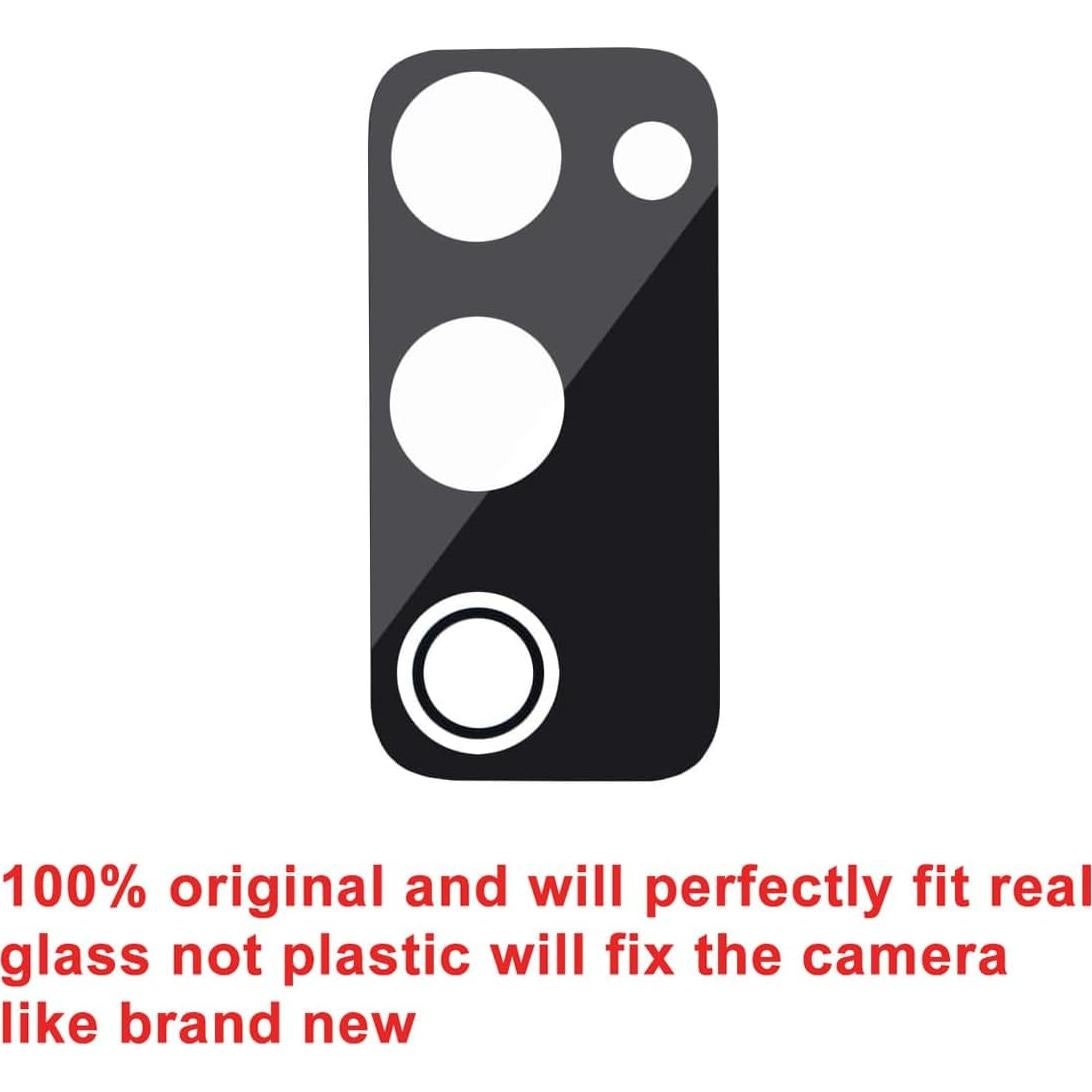 Juego de Lentes de Cámara Trasera Samsung Galaxy S20 FE - 2 Piezas