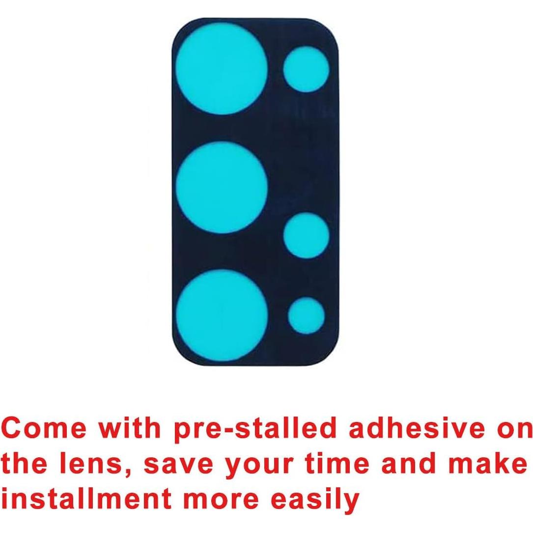 Juego de Lentes de Cámara Trasera Samsung Galaxy S20 FE - 2 Piezas