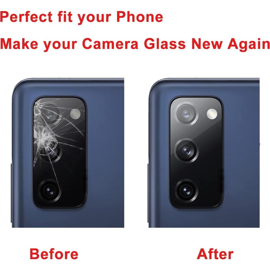 Juego de Lentes de Cámara Trasera Samsung Galaxy S20 FE - 2 Piezas