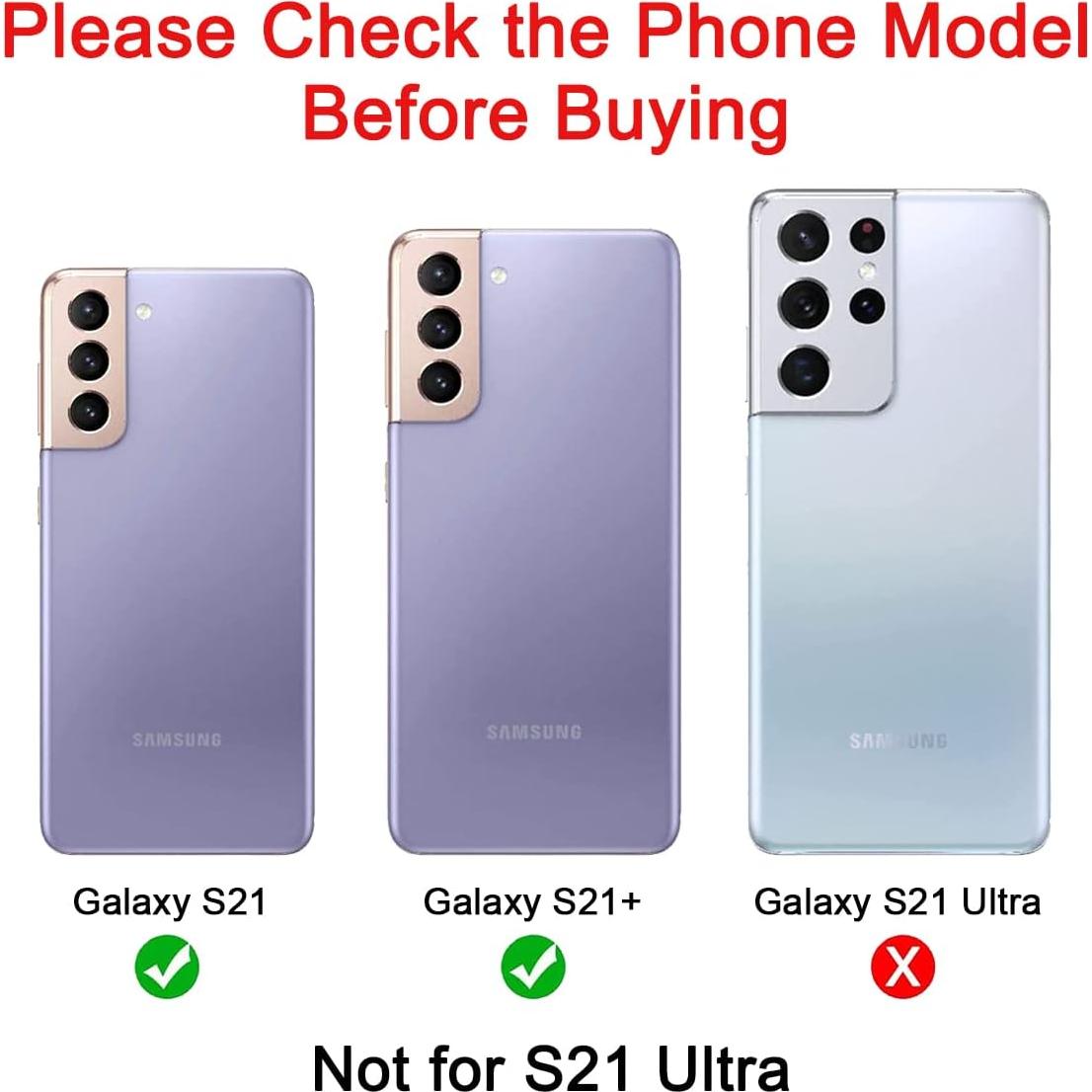 Juego de Reemplazo Lente de Cámara Samsung Galaxy S21/S21 Plus