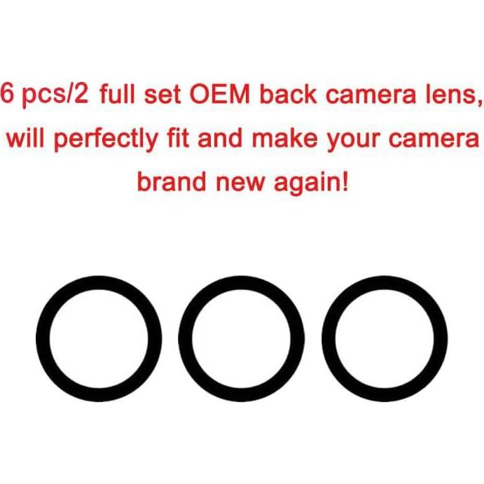 Juego de Reemplazo Lente de Cámara Samsung Galaxy S21/S21 Plus