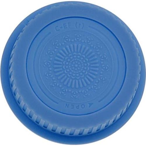 Tapa trasera de lente Fotodiox azul para Canon EOS EF EF-S