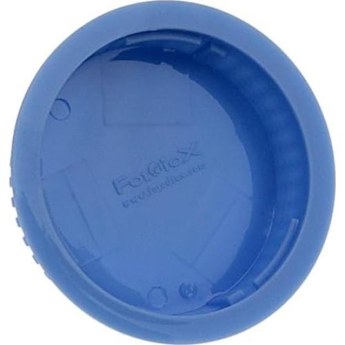 Tapa trasera de lente Fotodiox azul para Canon EOS EF EF-S