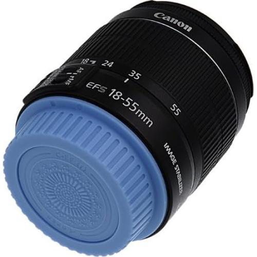 Tapa trasera de lente Fotodiox azul para Canon EOS EF EF-S