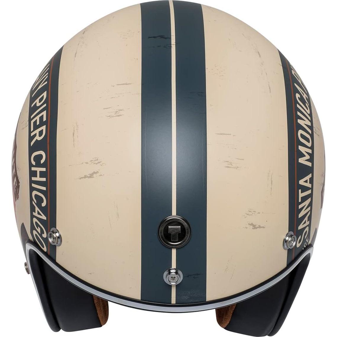 Casco TORC T50C Abierto 3/4 para Motocicleta Blanco XS